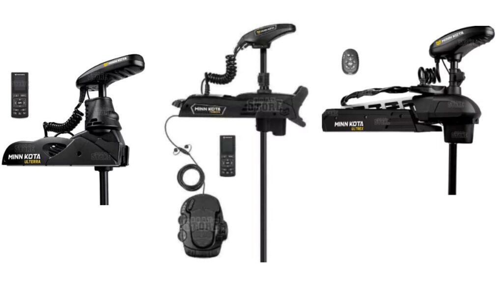 Minn Kota Terrova, Ulterra e Ultrex comparados para Bass Boat