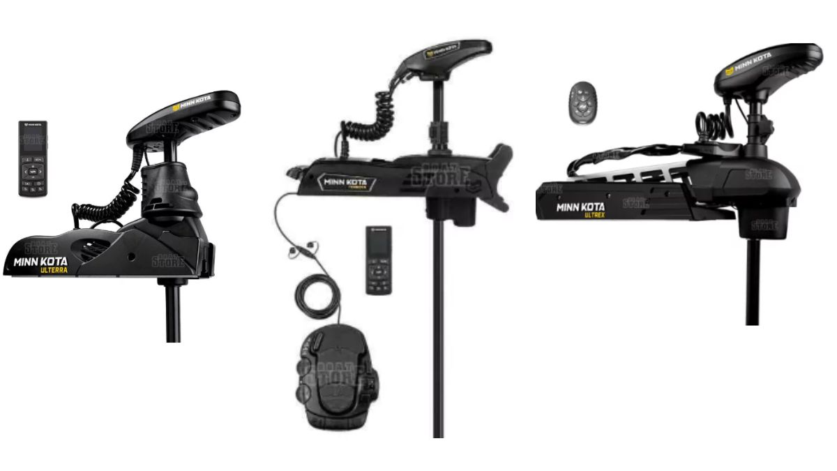 Minn Kota Terrova, Ulterra e Ultrex comparados para Bass Boat